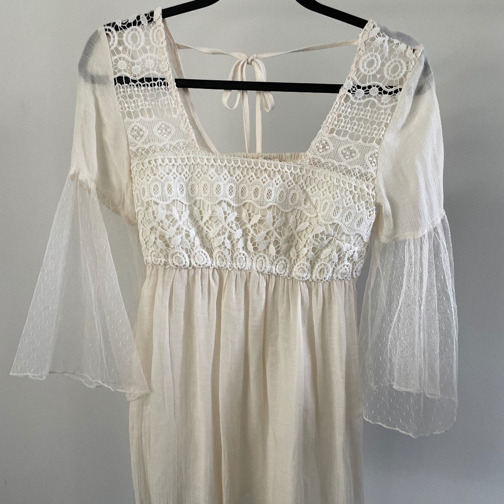 Rebellion Lace Detail Boho Style Shirt